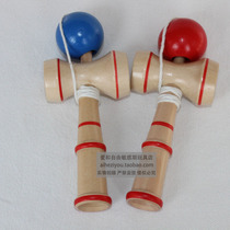 Foreign trade tail single M Kendama sword ball skill ball High difficulty Parent-child game traditional wooden toys 0 11