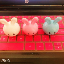 Rabbit head shape pencil sharpener turn pen planing stationery collection