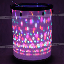  Frosted water drum performance drum Colorful magic ball Laser water drum led voice-activated drum remote control flying flower dreamy water drum for children