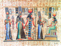 Egyptian sedge painting characteristic decoration collection painting foreign imported decoration