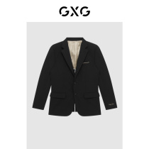 GXG Men's 22 Spring New Shopping Mall Same Dress Series Black West Suit