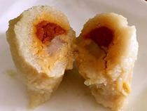 (Jiayumei single yellow) Guangdong Dongguan Dragon Boat Festival specialty Daojiao wrapped steamed dumplings salted egg yolk fat meat mung beans