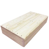 Anti-corrosion wooden bucket stool shower pad foot stool step booster stool non-slip anti-corrosion multi-purpose solid wood balcony