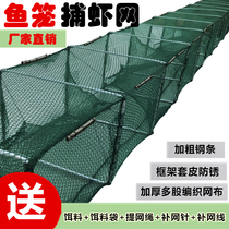 Gintensive frame Shrimp Cage Large fishing nets Shrimp Nets Small Yellow Eel Nets for fishing cage nets Lobster ground cages Private