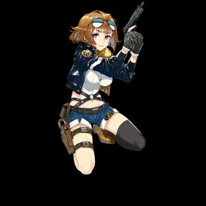 Girls Frontline Anime Online Cosplay Costumes Wigs Shoes Props