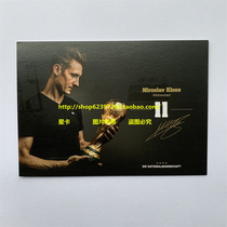 German Star Football Association Klose Close signed the official card of KaGermany World Cup gold card