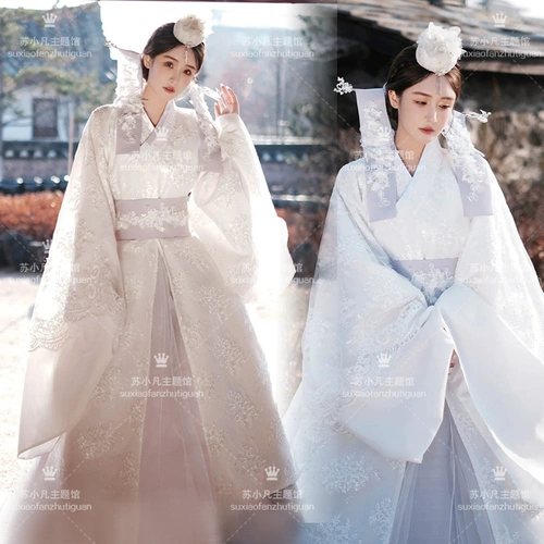 Новая женщина Ханбок Корты ежедневные выступления традиционная корейская национальная стадия костюма Янджи исполняет костюм