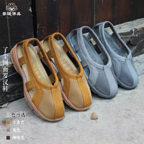 Dust Monk Shoes Rohan Shoes Spring Summer for men and women Soft bottom monk shoes Out of family shoes breathable anti-slip abrasion-proof hollowed out