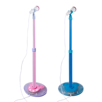 Bluetooth child microphone PA music microphone stand adjustment Karaoke baby singing toy Blue pink
