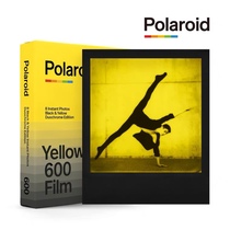 Special price Polaroid 600 black and yellow photo paper 21 years at the end of June just expired itype camera Universal