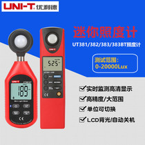 Ulide UT383BT Mini Illuminometer Digital Illuminometer UT381 382 Brightness Photometer Tester