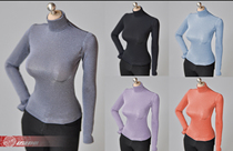 1 6 soldiers female plastic body model accessories clothes 12 inch movable doll ph tbl base tight T-shirt