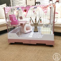 Ocean rabbit cage R51R61R71R81 drawer type household automatic dung rabbit house Dragon cat cage pet Nest Villa