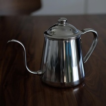 Takahiro Shizuku very fine mouth cheat pot 0 9 0 5L hand-made coffee pot Hand-made pot Japan original