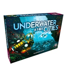 (Fingertip board game) underwater city Chinese genuine send thick player board PROMO Errata