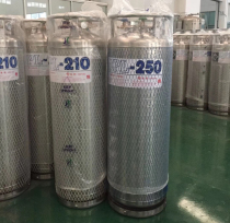 Supply of South China Huate liquid oxygen liquid argon liquid nitrogen Dewar bottle 210L-1 4MPa low temperature welded adiabatic cylinder 195