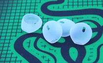 Flat head plug silicone sleeve Apple small white AIRPODS set pig mouth earplugs non-slip Tinker headset MJ-shock set