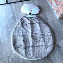 () Animal-shaped cotton silky sleeping bag Pillow sleeping bag blanket One-piece fox two options