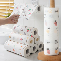 Stay-at-home sloth smeared with thickened dry and wet dual-use paper towels disposable household strong water absorbent dishcloth Kitchen Accessories