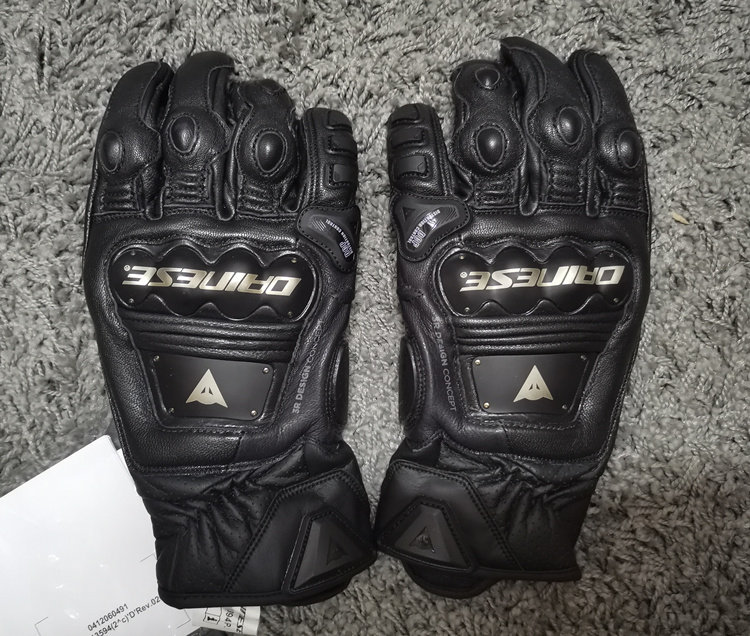  Dainese 4-Stroke EVO Dennis Titanium Motorcycle Gloves