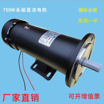 Canalili DC 220V permanent magnet DC motor motors 0 75KW upright horizontal 750W paper cutter Main force