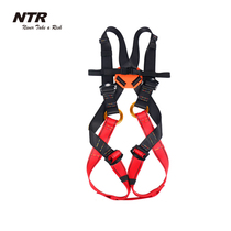 Mountaineering rock climbing Nettel outdoor expansion Universal Childrens full-body seat belt outdoor high-altitude safety rope