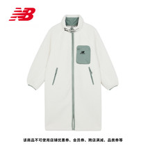 (IU same) New Balance official New winter female collar double buckle fleece coat 6DB43162