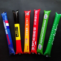 Inflatable sticks gas sticks cheerleading baton fan sticks air bats custom printed printing ads