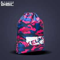  Kalmei sports fitness waterproof lightweight drawstring backpack Basketball football storage drawstring pocket KMA161005