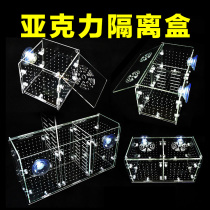 Isolation box incubator box fish tank aquarium fish fry incubation breeding box transparent acrylic single grid double grid