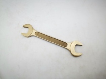 High-quality explosion-proof tools Non-spark aluminum BRONZE alloy double-headed blind opening wrench 5 5*7--65*70MM