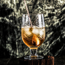 ZGNO bar large capacity high foot bartender Mixing cup Mixing glass 800ML