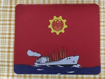 (Sold Out) The Holy Ship for the Splitting Wave of the Lingming Mouse Mat to customize the surrounding mouse pad