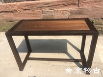 (Customized) Sichuan Ebony Yew shade Wood calligraphy and painting case Table new Chinese furniture comparable to golden silk