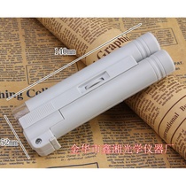 80 times cylindrical pocket with light source with reading Portable microscope LED magnifying glass 10085-1B