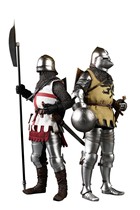 COOMODEL 1:6 Empire series alloy British feudal Baron Guardian Knights spot