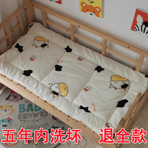 Customized childrens kindergarten mattress is thickened mattress pure cotton mattress cotton newborn baby cartoon pad washable