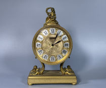 Small cloth art Swiss antique clock LUXOR LUXOR manual mechanical clock A