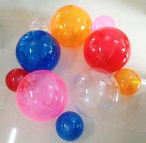 25 50cm1 2 m transparent inflatable water polo color stage wedding window decoration children hand painted graffiti sale