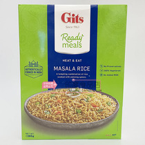 INDIAN FOOD GITS MASALA RICE curry vegetable fried RICE convenience instant FOOD