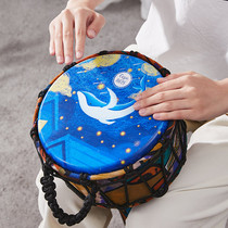 African drum flagship store childrens musical instrument Lijiang folk tambourine kindergarten professional hand drum beginner 8 10 inch