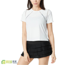 Foreign Lucky in Love womens tennis wear mesh hollow short-sleeved sports quick-drying top R