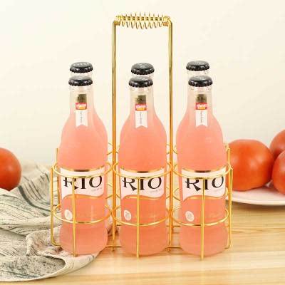 Bold beer rack stainless steel Berwick rack Heinek beer basket red wine rack liquor rack carrying six 12