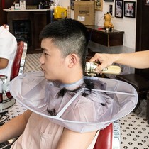 Adult hairdresser cloth anti-static apron children do not touch hair cloak shawl old man hair haircut cloth