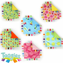 American Taggies baby genuine label hand grip appeasement towel baby close-fitting appeasement toy