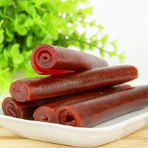 Qingshuihe handmade old-fashioned fruit cortex moutan hawthorn roll edible hawthorn cake leisure childhood sweet and sour no added snacks