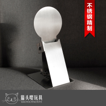 New product MT010 soft bullet stainless steel target automatic reset target IPSC IDPA training homing balance NERF target