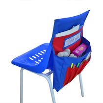 English morning classroom Chair back Oxford canvas student layout ring creation stationery storage bag Chair Pocket