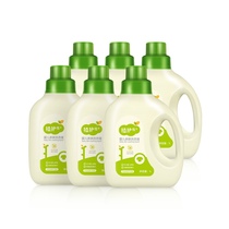 Plant care baby laundry detergent 1L * 6 bottles of baby laundry detergent children children pregnant women clothes clothes home cleaner