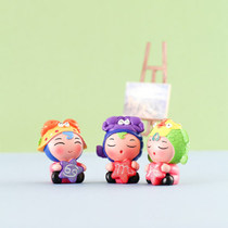 Putuo Mountain souvenirs creative gifts desk home accessories cute twelve constellation dolls